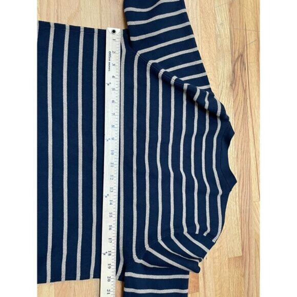 Lauren Ralph Lauren Women's Sweater Cardigan 2-Pcs Set Tank Top 2XL Blue Striped - Picture 10 of 13